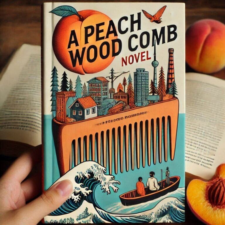 A Peach Wood Comb